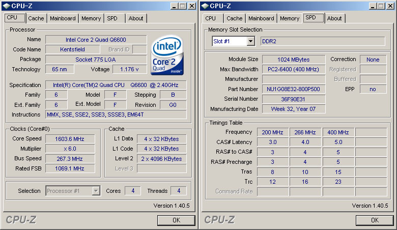 DDR2-800って本当だったんだ