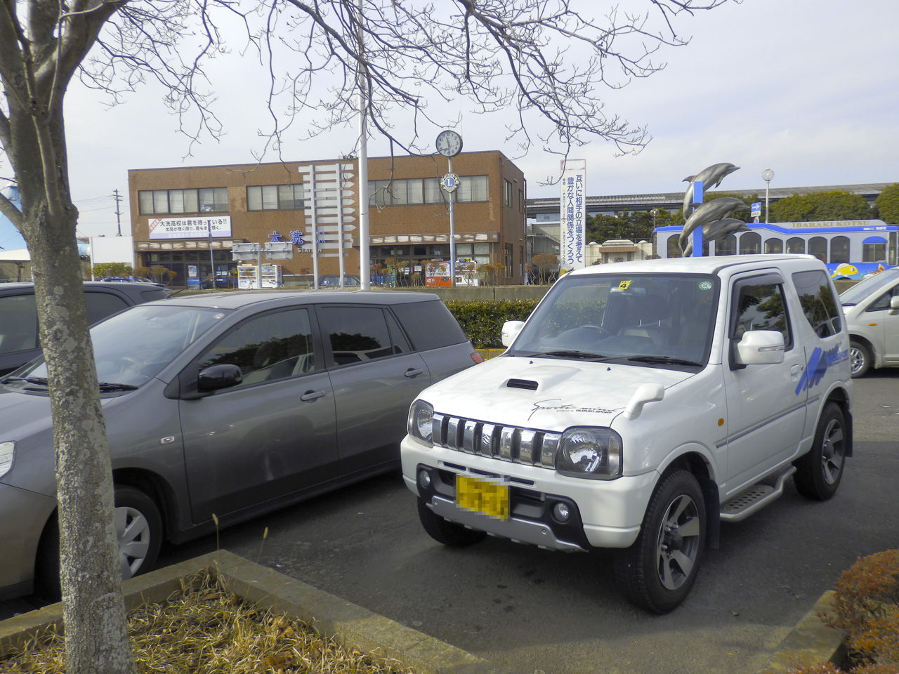 駅の表示が微妙に見えない・・・。