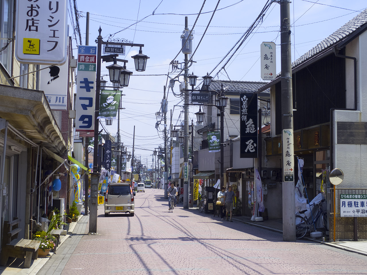 懐かしい商店街